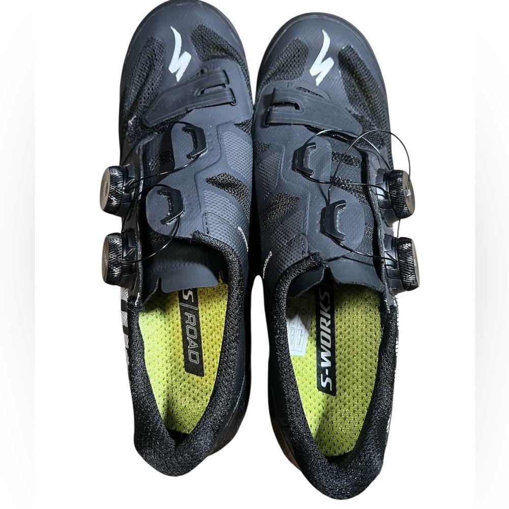 Specialized S-Works Black Cycling Shoes with Dual BOA Dials
